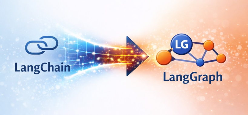 Evolution from LangChain to LangGraph: linear chains to graph-based orchestration